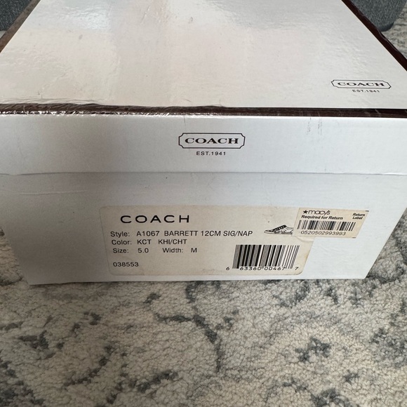 Coach Sneakers - Picture 8 of 9